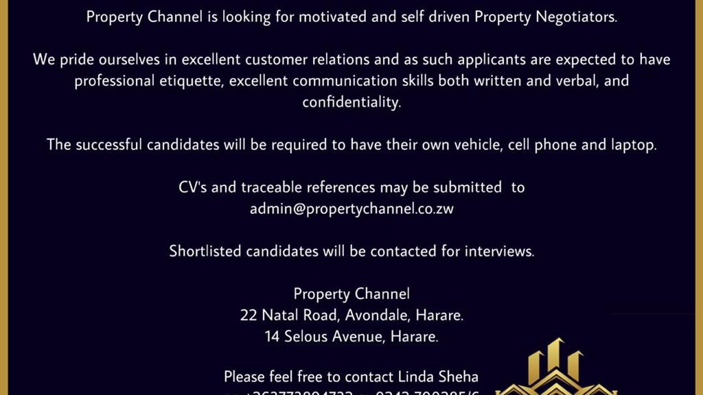 Property Negotiators Required